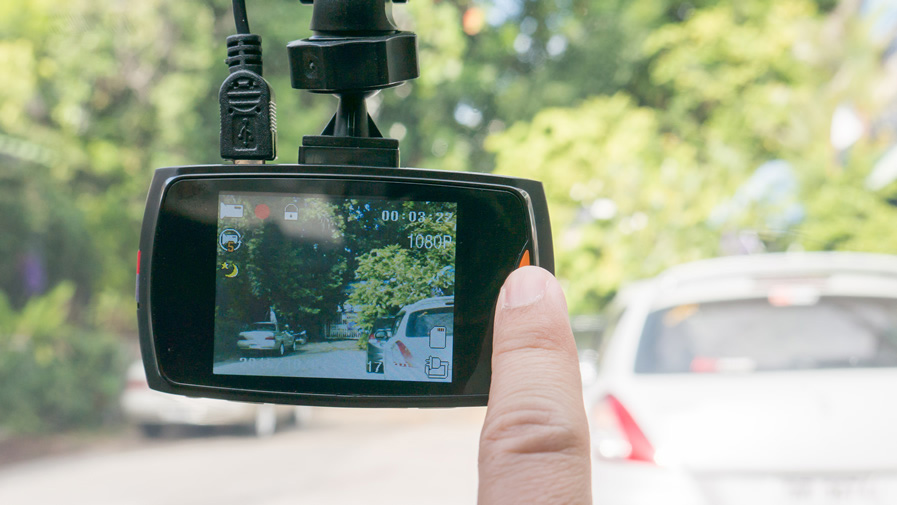 Dashcam pour voiture - Mini dashcam avec caméra WiFi / sans fil