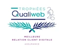 Trophées Qualiweb 2026 meilleure relation client digitale assurance