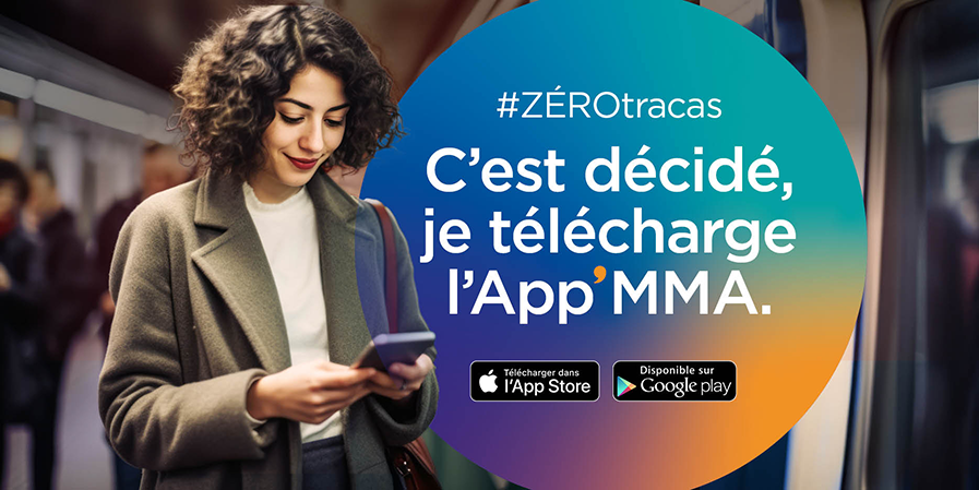 #Zérotracas C'est décidé, je télécharge l'App MMA. Disponible sur l'App Store et Google Play.